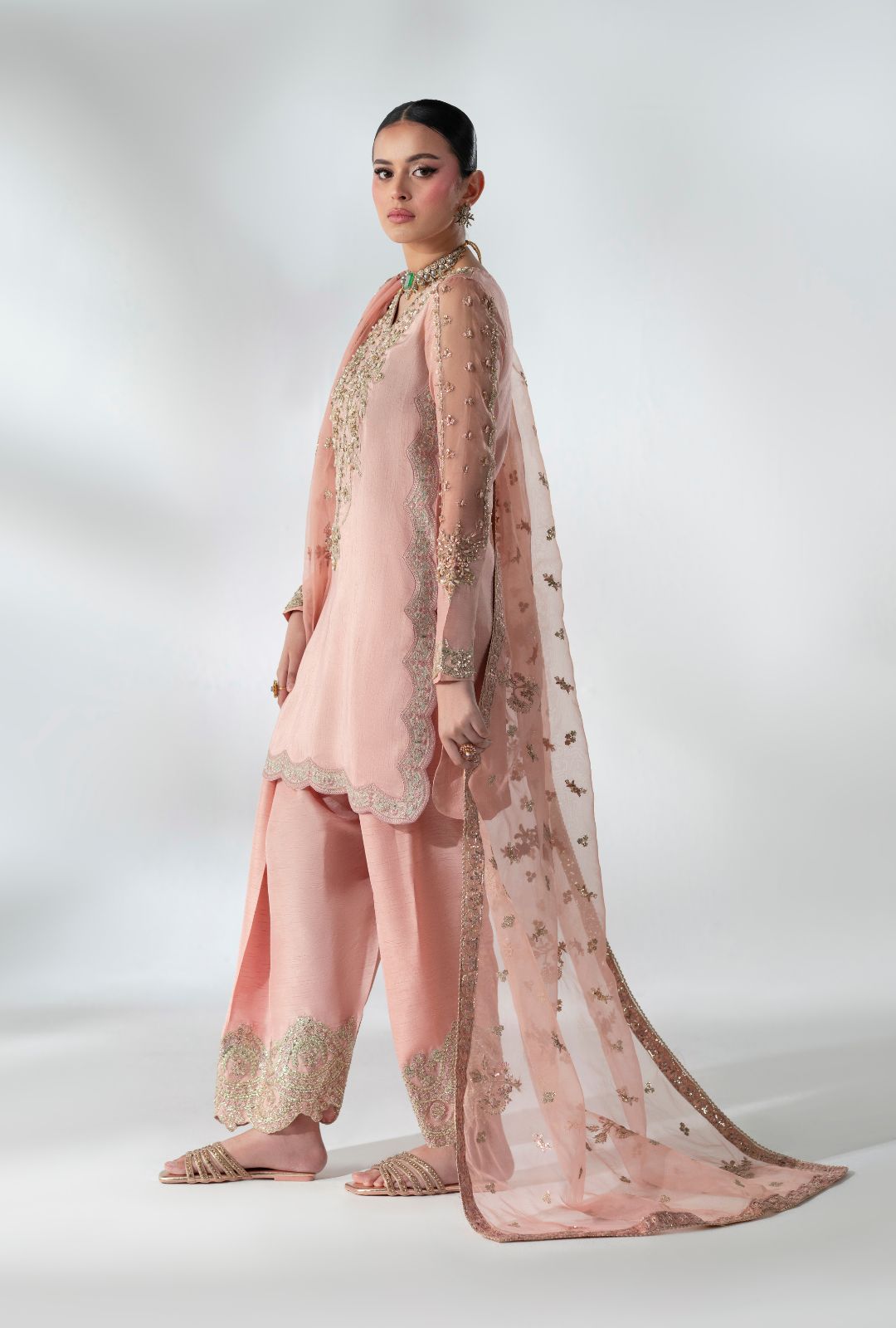 AJR Couture | Luxe Pret 25 | Ankara Allure - Pakistani Designer Dress - by AJR Couture - Type : Ladies Clothes - 100% Original at Saira Sultan