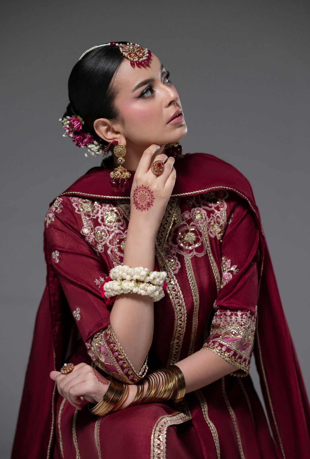 AJR Couture | Luxe Pret 25 | Ruby Raffia - Pakistani Designer Dress - by AJR Couture - Type : Ladies Clothes - 100% Original at Saira Sultan