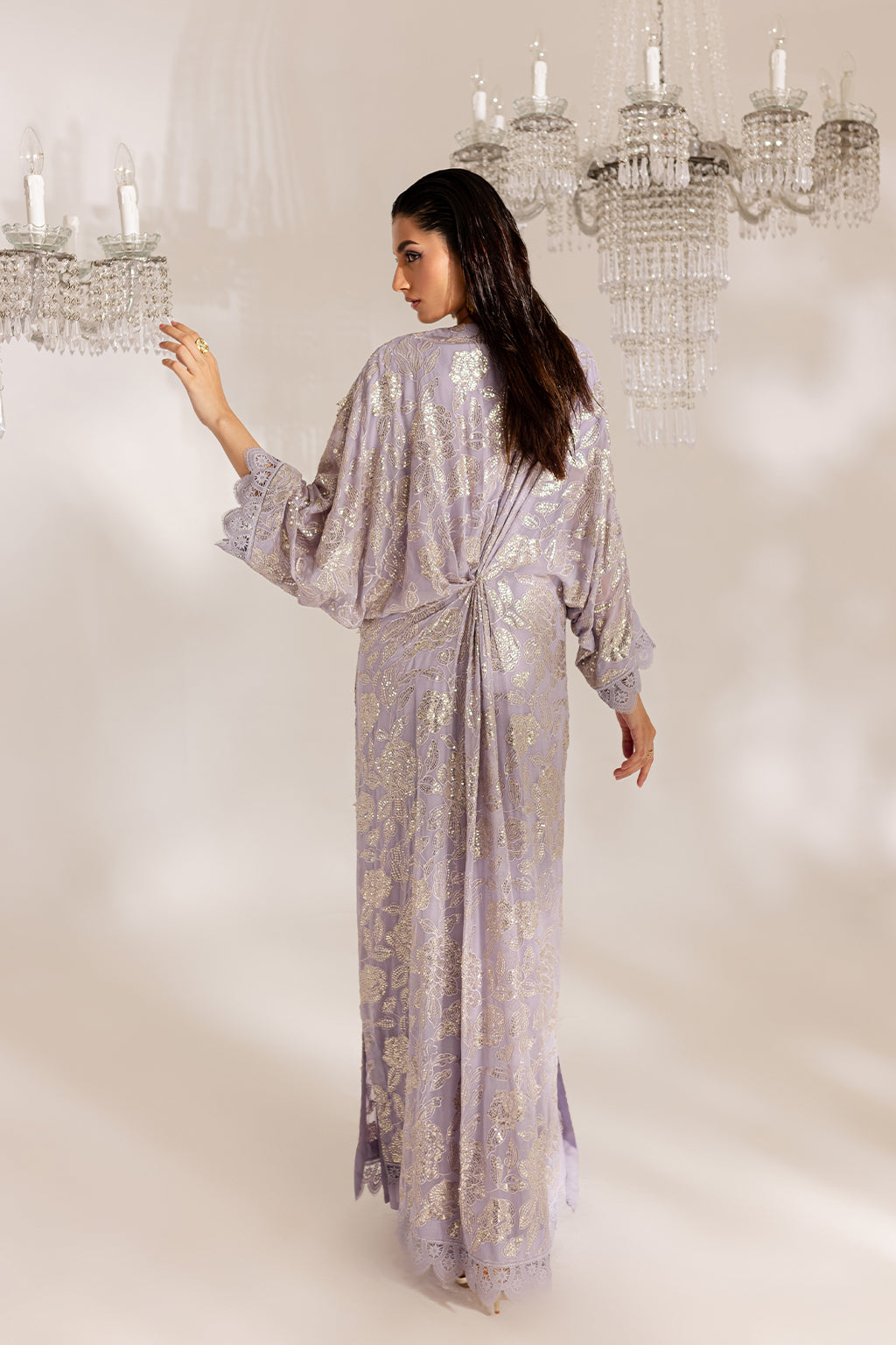 Vanya | Gulraz Formals | FF-58 S Soft Lilac Chiffon
