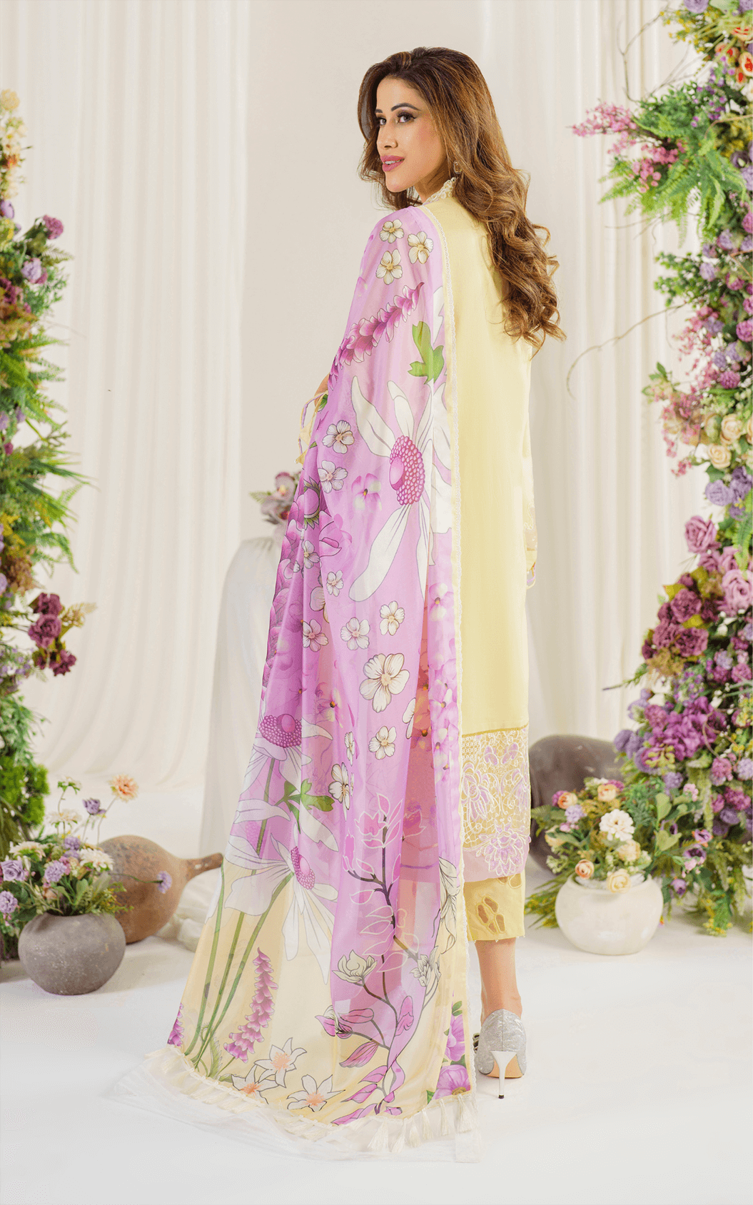 Asifa and Nabeel | Pretty in Pink Limited Edition | Versaila (PP-10) - Pakistani Designer Dress - by Asifa and Nabeel | Type: Luxury - 100% Original at Saira Sultan