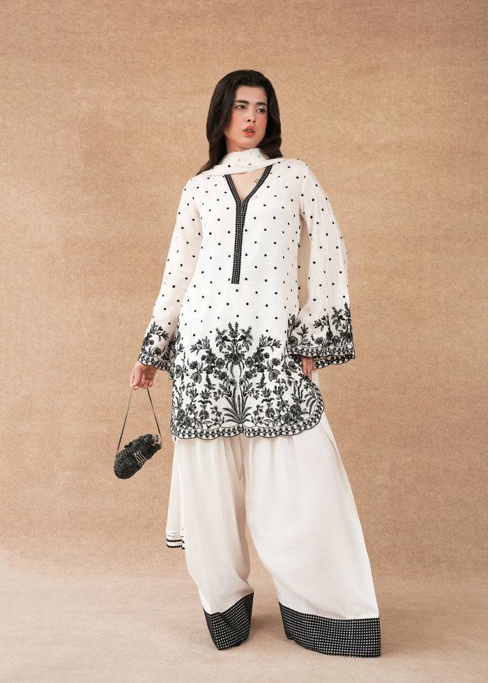 Laj | Festive Eid 25 | LE02-01-25 - Pakistani Designer Dress - by Laj | Type: Ladies Clothes - 100% Original at Saira Sultan