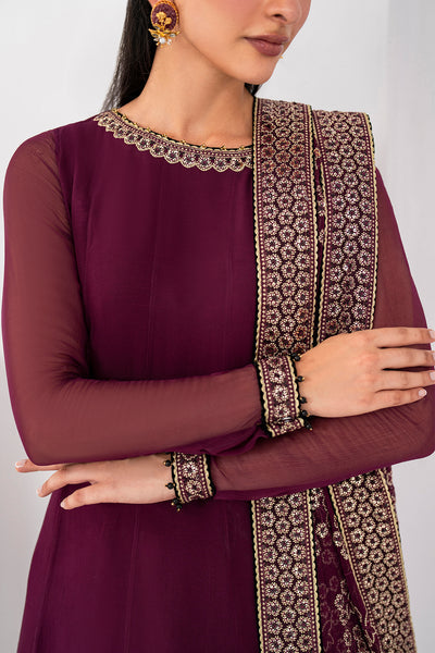 Jazmin | Formals Collection | CHIFFON UC-3057 - Pakistani Designer Dress - by Jazmin | Type: Formal - 100% Original at Saira Sultan