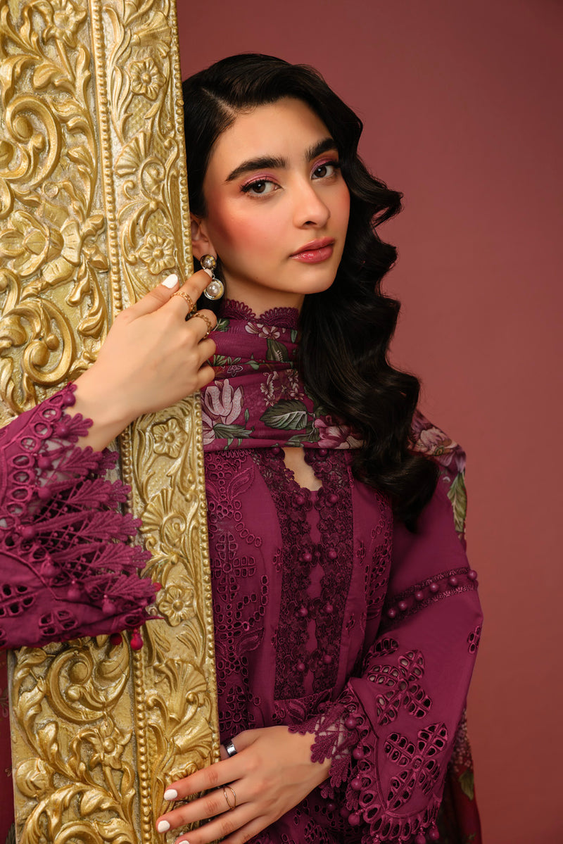 Al Karam | Schiffli Capsule | RTS | SHIRT, TROUSER & DUPATTA 1 - Pakistani Designer Dress - by Al Karam - Type : Ladies Clothes - 100% Original at Saira Sultan