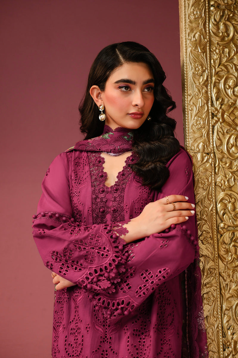 Al Karam | Schiffli Capsule | RTS | SHIRT, TROUSER & DUPATTA 1 - Pakistani Designer Dress - by Al Karam - Type : Ladies Clothes - 100% Original at Saira Sultan
