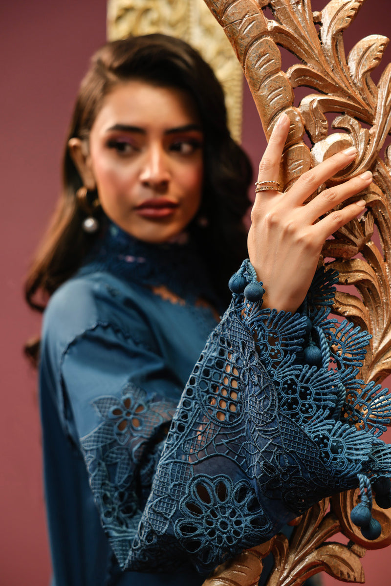 Al Karam | Schiffli Capsule | RTS | SHIRT, TROUSER & DUPATTA 3 - Pakistani Designer Dress - by Al Karam - Type : Ladies Clothes - 100% Original at Saira Sultan