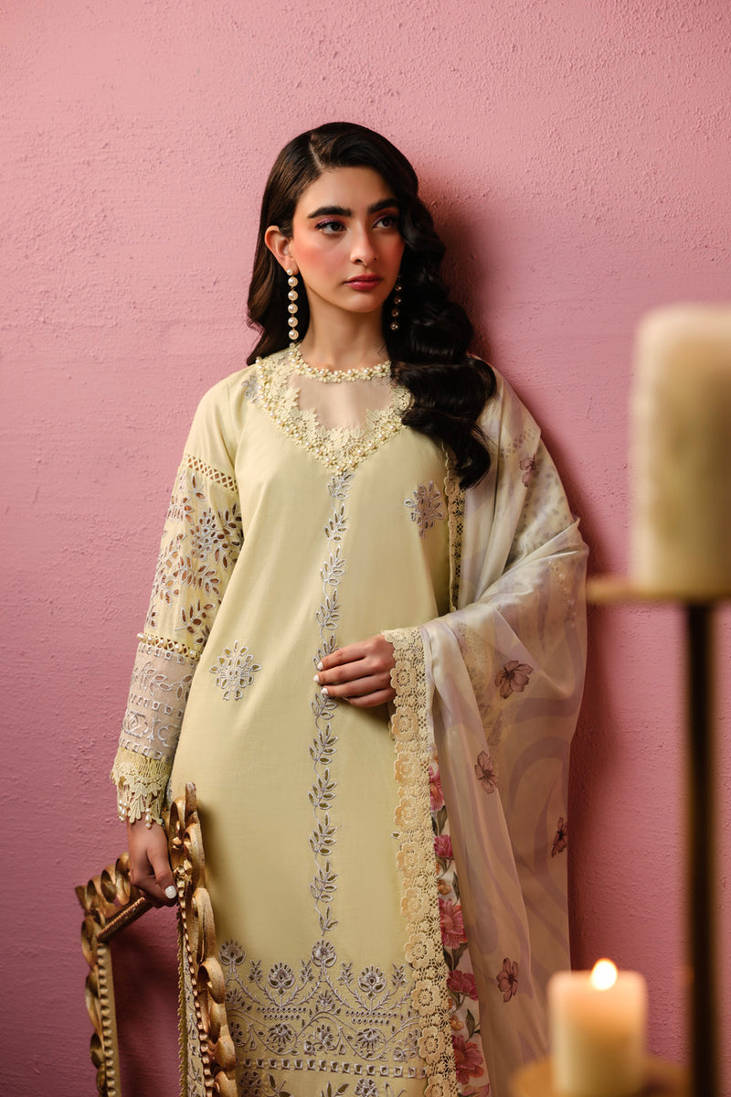 Al Karam | Schiffli Capsule | RTS | SHIRT, TROUSER & DUPATTA 4 - Pakistani Designer Dress - by Al Karam - Type : Ladies Clothes - 100% Original at Saira Sultan