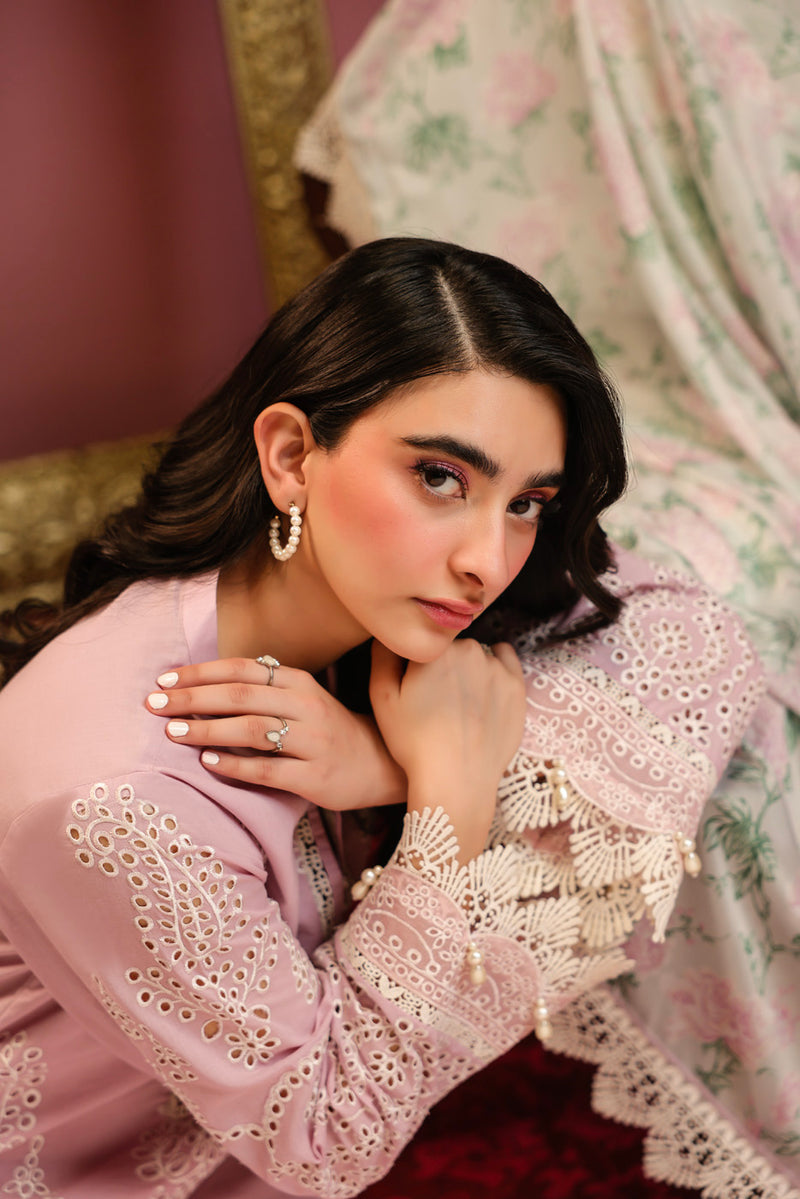 Al Karam | Schiffli Capsule | RTS | SHIRT, TROUSER & DUPATTA 9 - Pakistani Designer Dress - by Al Karam - Type : Ladies Clothes - 100% Original at Saira Sultan