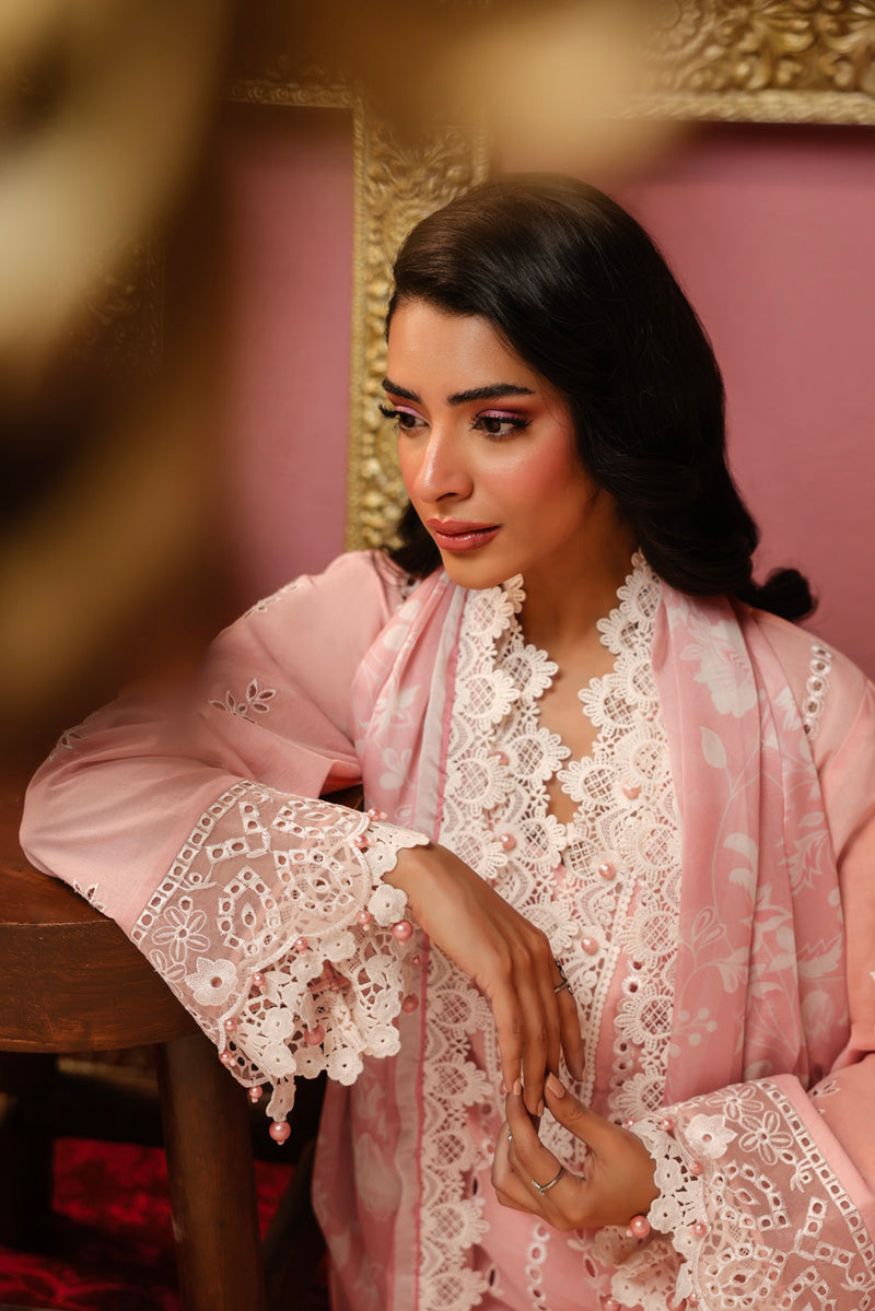 Al Karam | Schiffli Capsule | RTS | SHIRT, TROUSER & DUPATTA 10 - Pakistani Designer Dress - by Al Karam - Type : Ladies Clothes - 100% Original at Saira Sultan