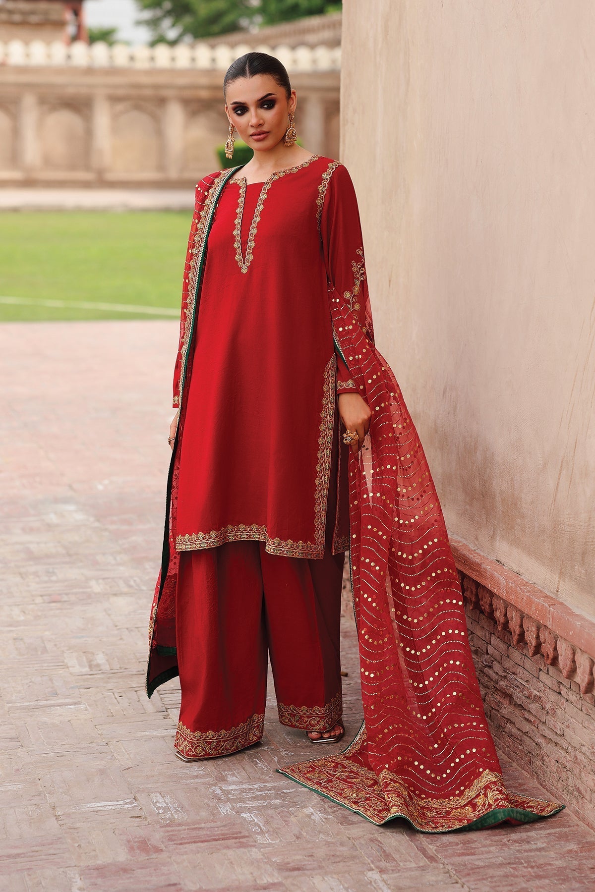 Charizma | Festive Pret | CMA-5-107 O - Pakistani Designer Dress - by Charizma - Type : Ladies Clothes - 100% Original at Saira Sultan