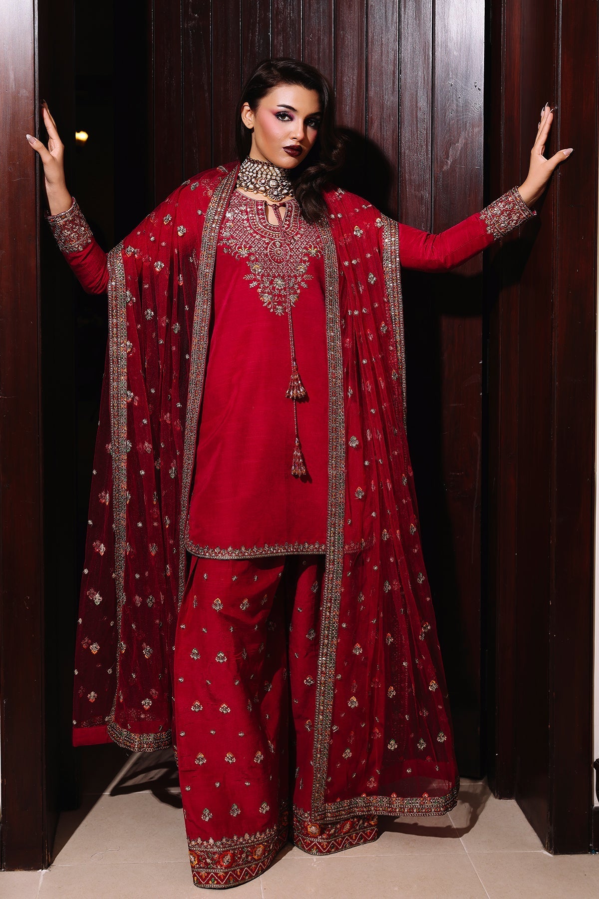 Charizma | Festive Pret | CMA-5-093 R - Pakistani Designer Dress - by Charizma - Type : Ladies Clothes - 100% Original at Saira Sultan