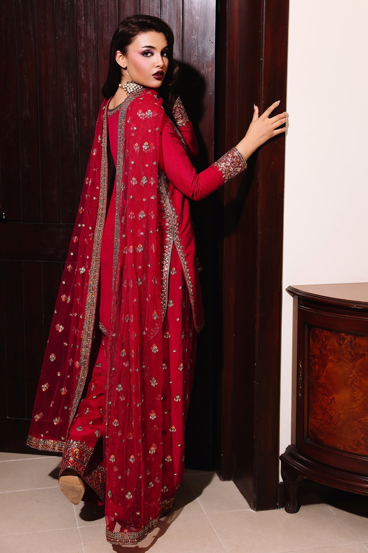 Charizma | Festive Pret | CMA-5-093 R - Pakistani Designer Dress - by Charizma - Type : Ladies Clothes - 100% Original at Saira Sultan