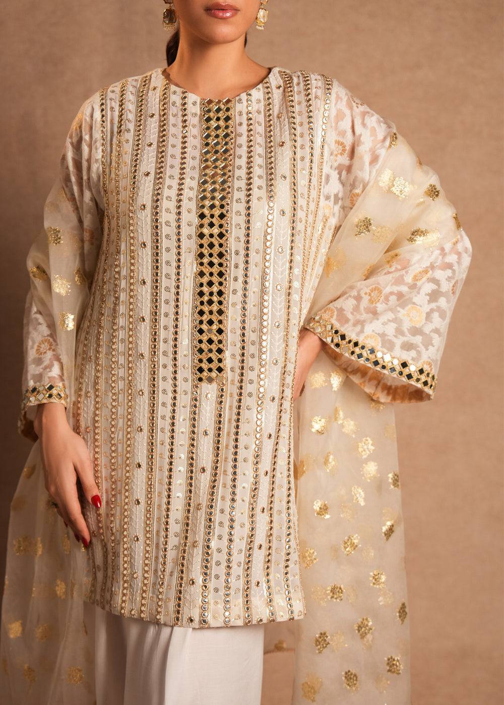 Laj | Festive Eid 25 | LWJ-2025-10 - Pakistani Designer Dress - by Laj | Type: Ladies Clothes - 100% Original at Saira Sultan