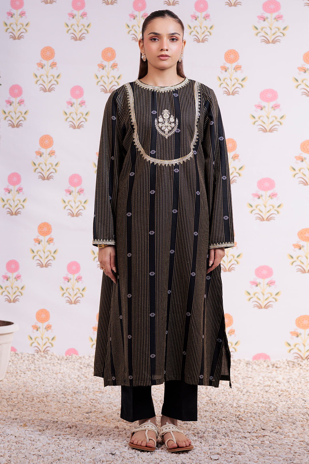 Zellbury | Summer Pret | Embroidered Kurta Trouser - 2855