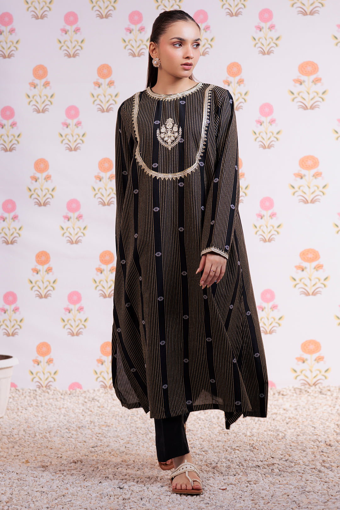 Zellbury | Summer Pret | Embroidered Kurta Trouser - 2855
