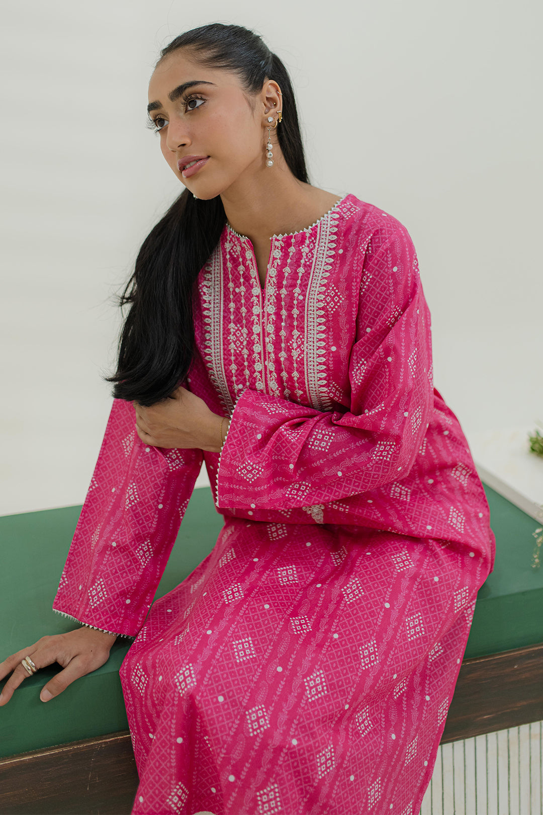 Zellbury | Summer Pret | Embroidered Kurta - 1853