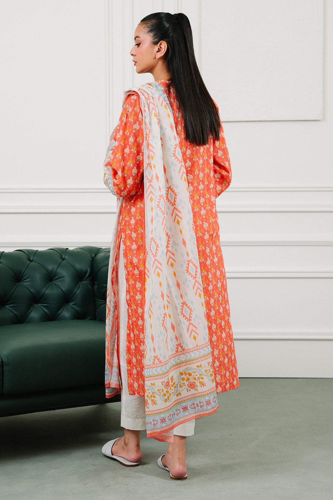 Zellbury | Summer Pret | Embroidered Kurta Dupatta - 1902