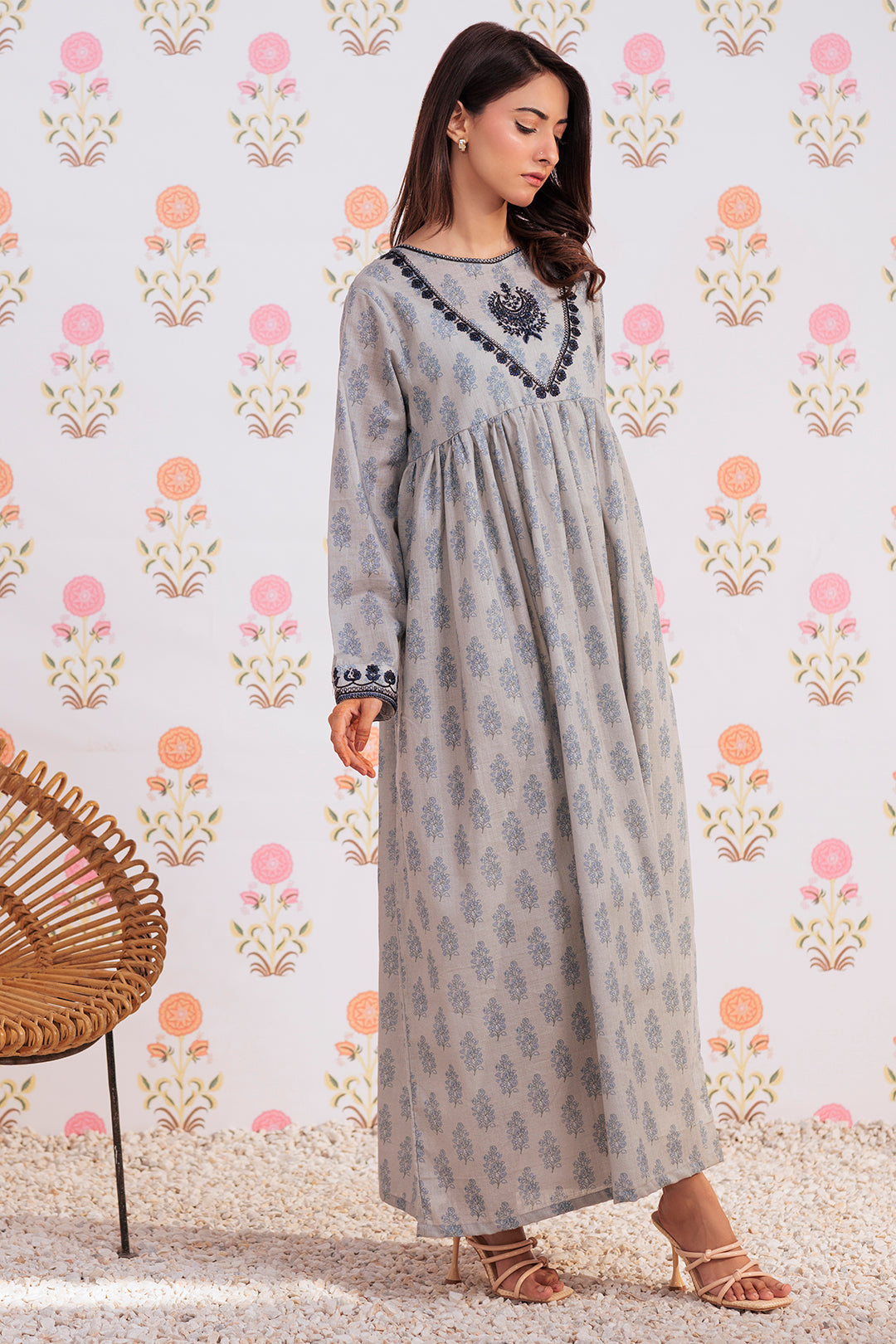 Zellbury | Winter Pret | Embroidered Kurta - 2909