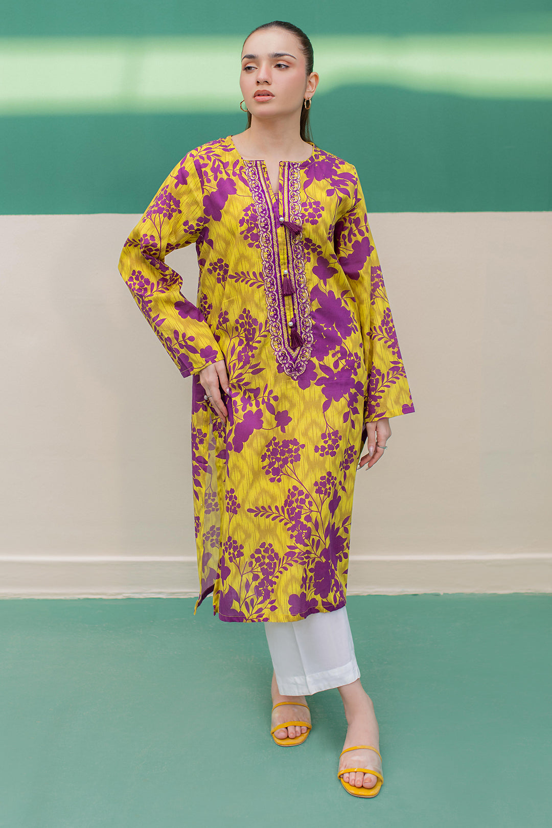 Zellbury | Winter Pret | Embroidered Kurta - 2916