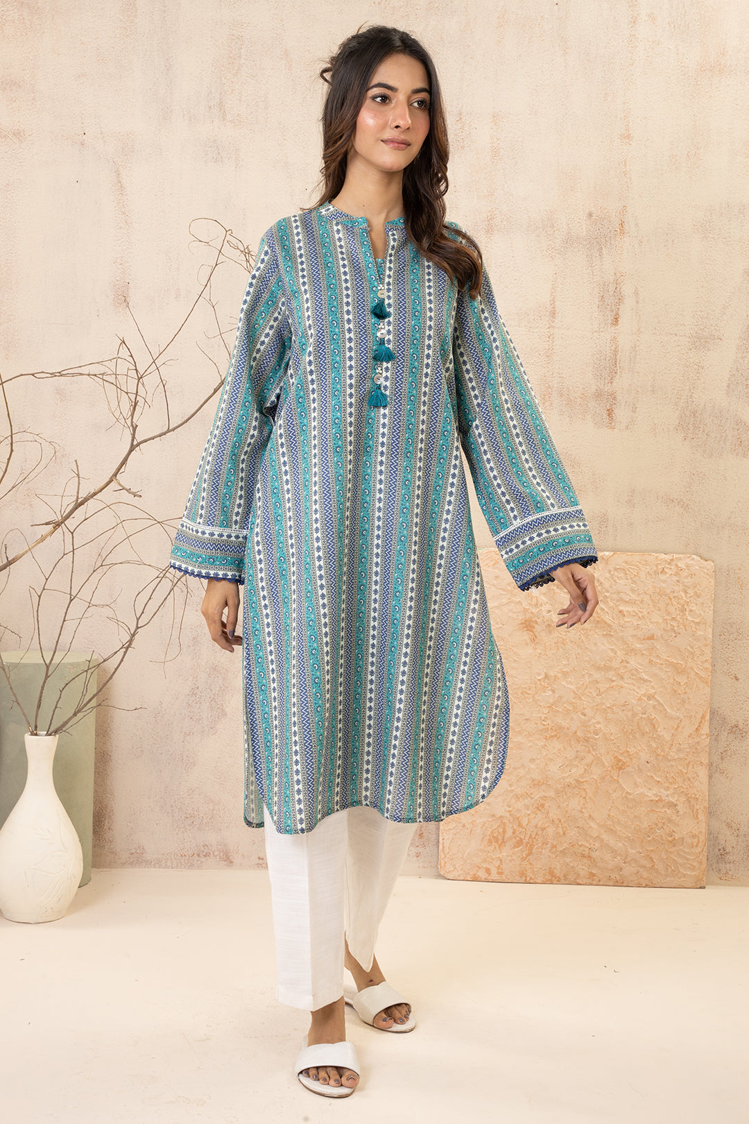 Zellbury | Winter Pret | Kurta - 2966