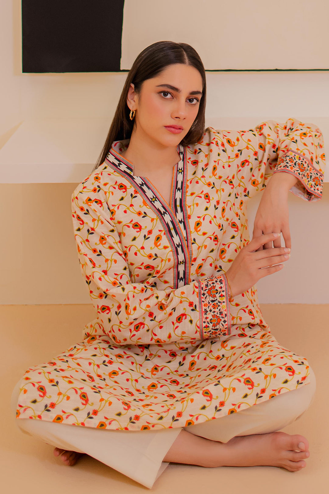 Zellbury | Winter Pret | Kurta - 3078