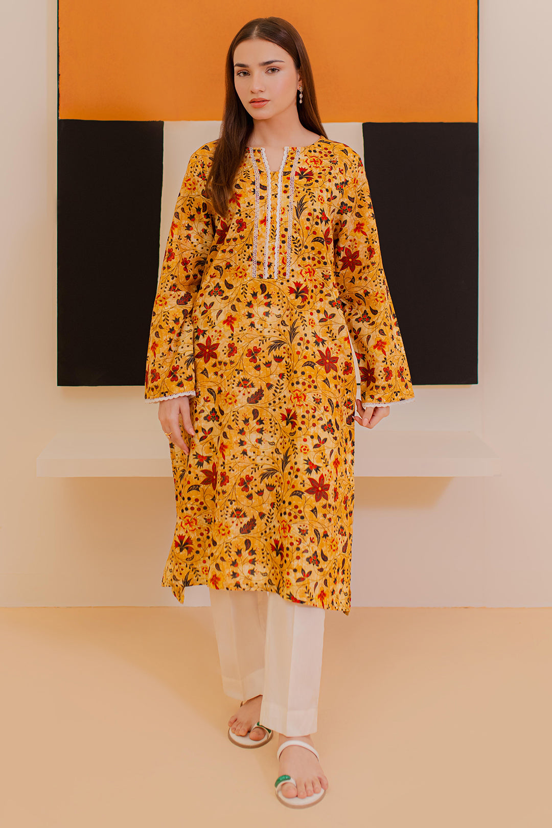 Zellbury | Winter Pret | Kurta - 3079