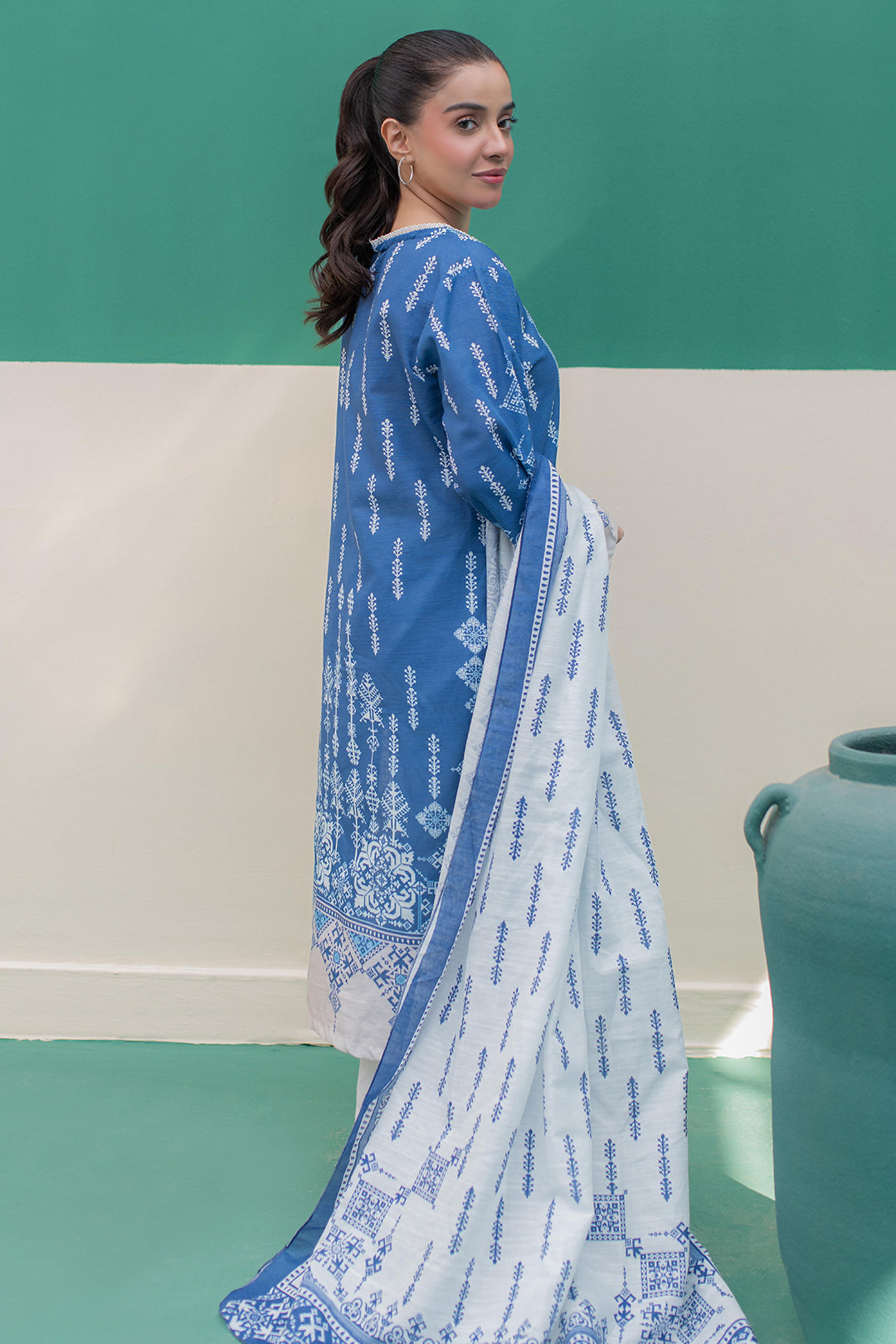 Zellbury | Winter Pret | Kurta Dupatta - 2980