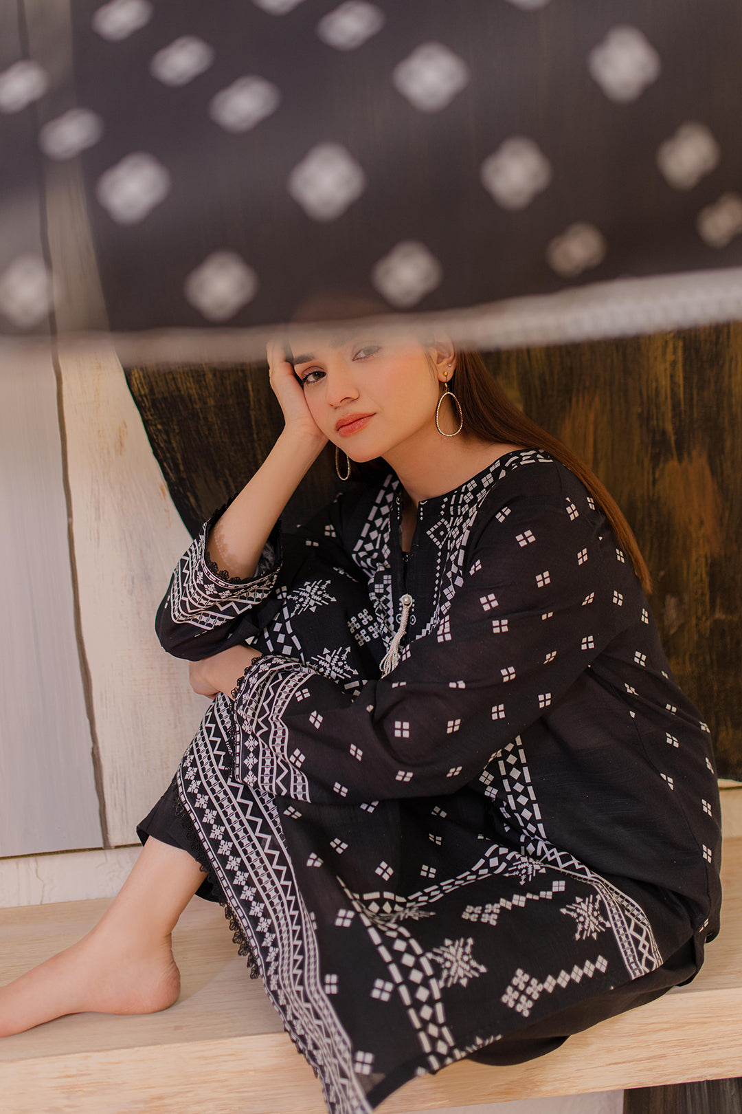 Zellbury | Winter Pret | Kurta Dupatta - 2981