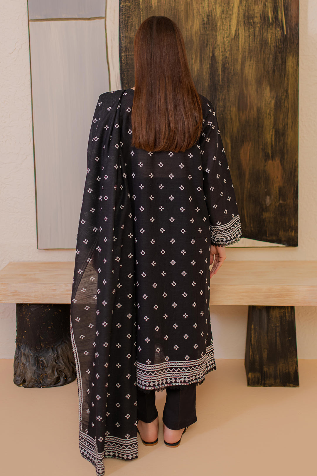 Zellbury | Winter Pret | Kurta Dupatta - 2981