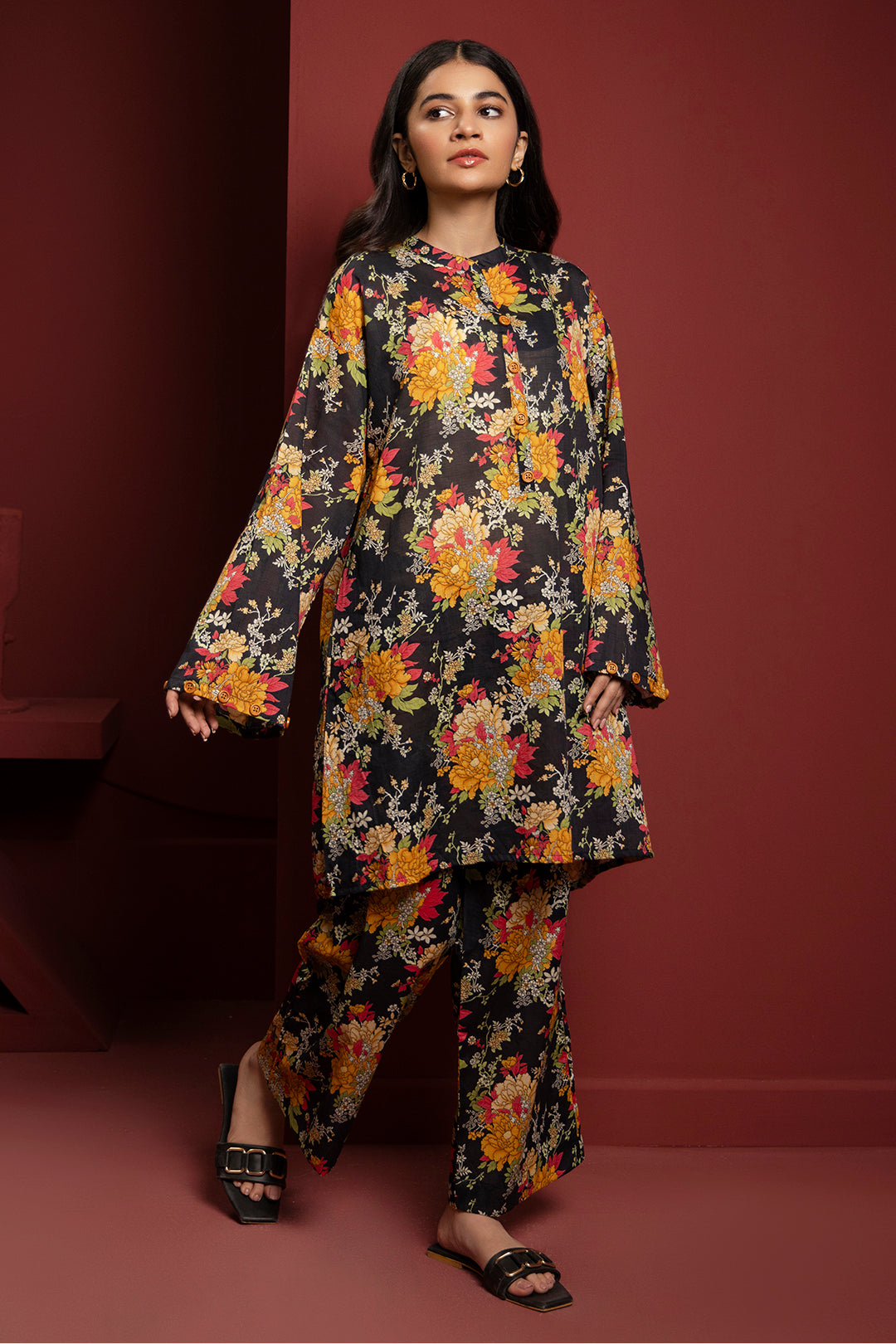Zellbury | Winter Pret | Kurta Trouser - 3034