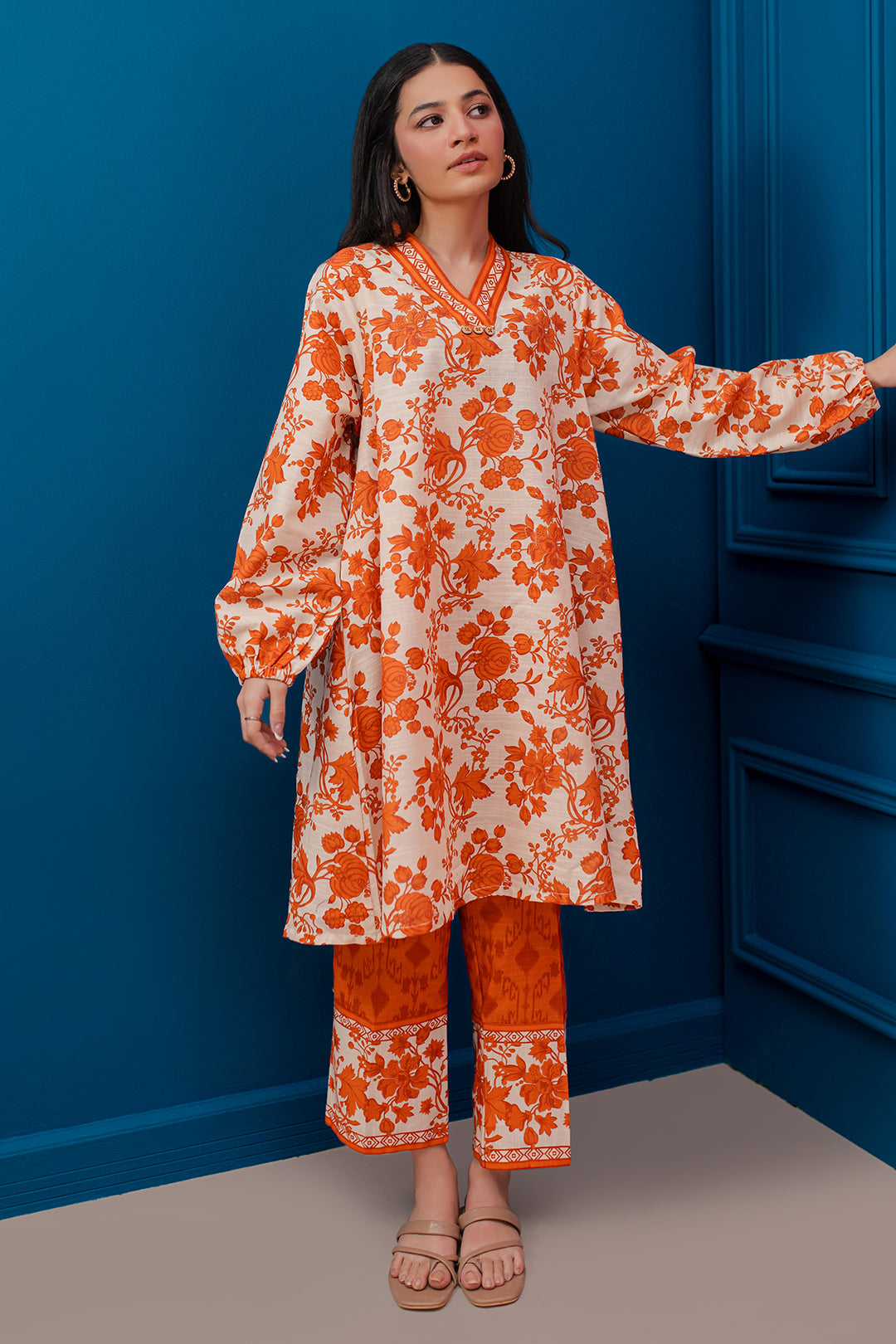 Zellbury | Winter Pret | Kurta Trouser - 3059