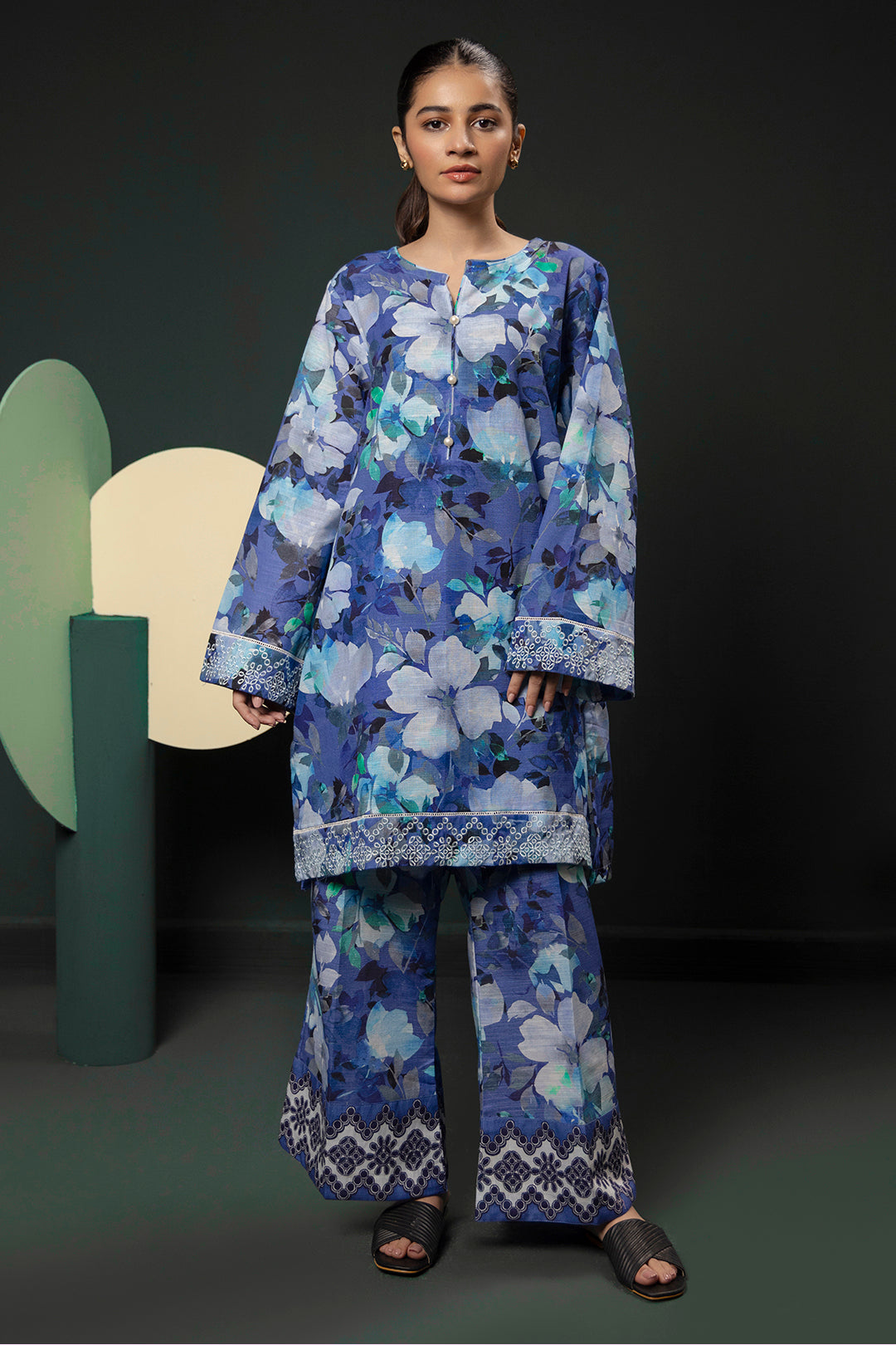 Zellbury | Winter Pret | Kurta Trouser - 3086