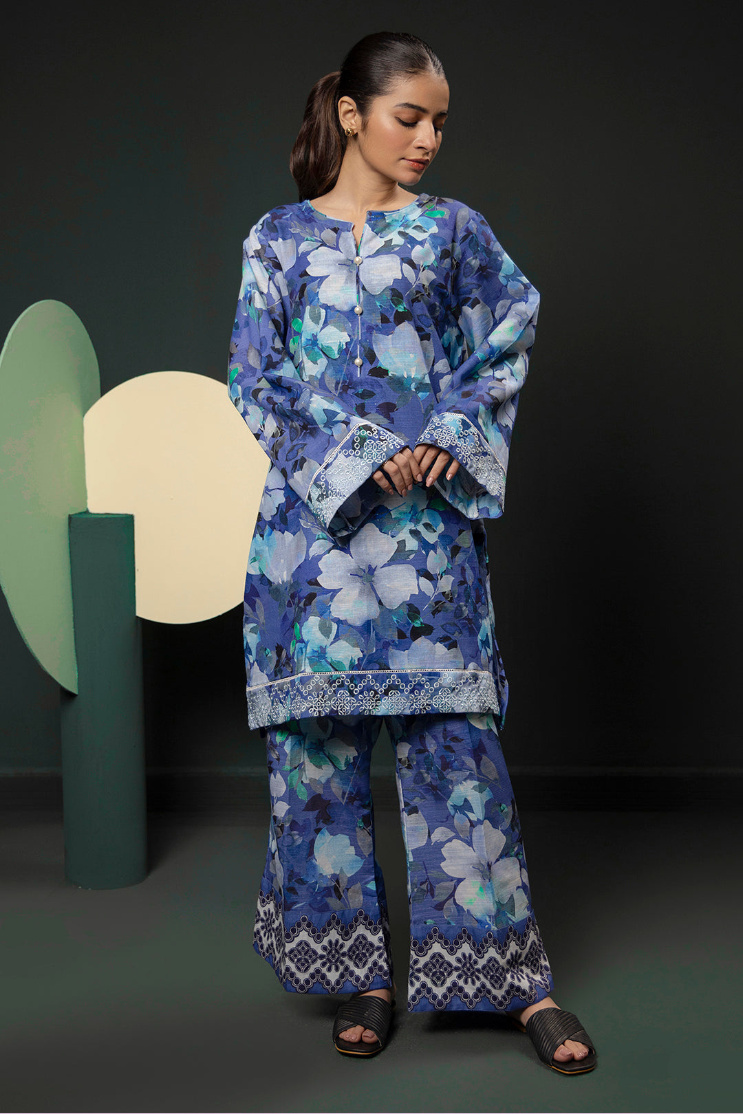 Zellbury | Winter Pret | Kurta Trouser - 3086