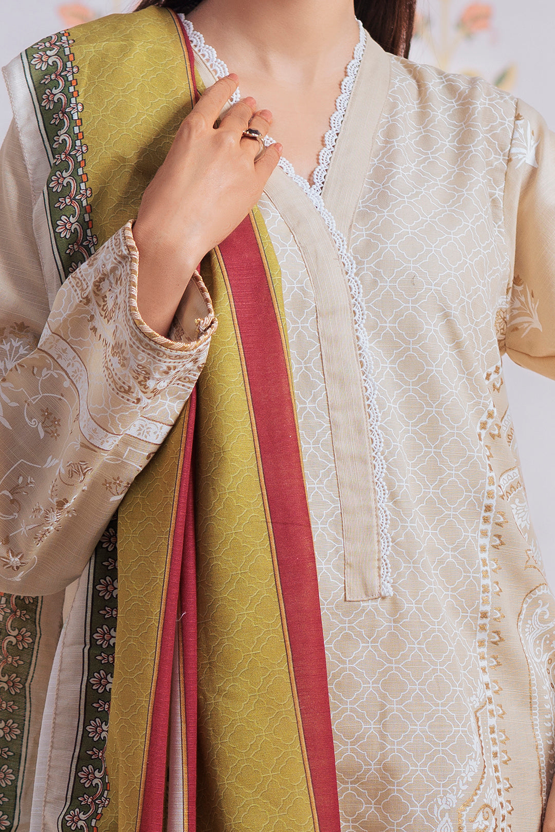 Zellbury | Winter Pret | Embroidered Kurta Dupatta Trouser - 2950