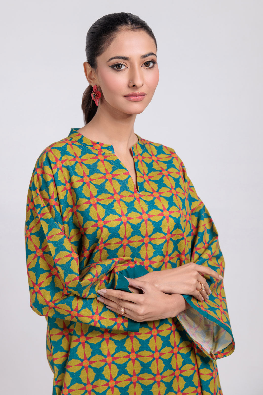 Bonanza Satrangi | Green Khaddar 2 Piece (WS1242P06) 12 Green