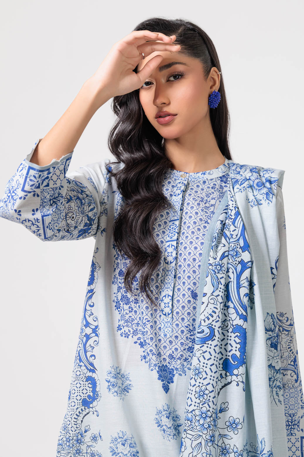 Bonanza Satrangi | White Khaddar 3 Piece (WS2243P45) 12 White
