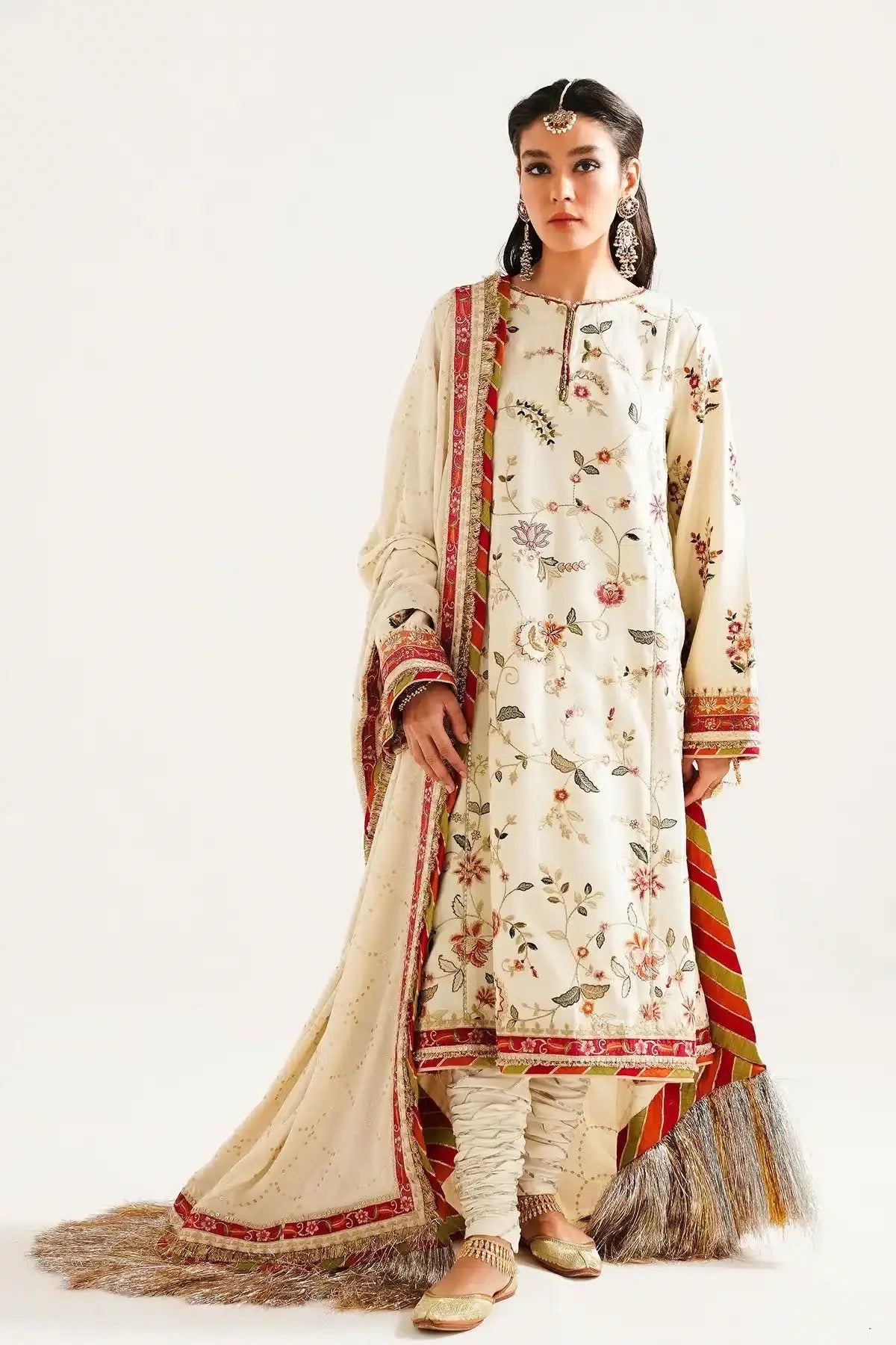 Zara ShahJahan | Winter Shawl 23 | - Pakistani Designer Dress - by Zara Shahjahan | Type: Luxury - 100% Original at Saira Sultan