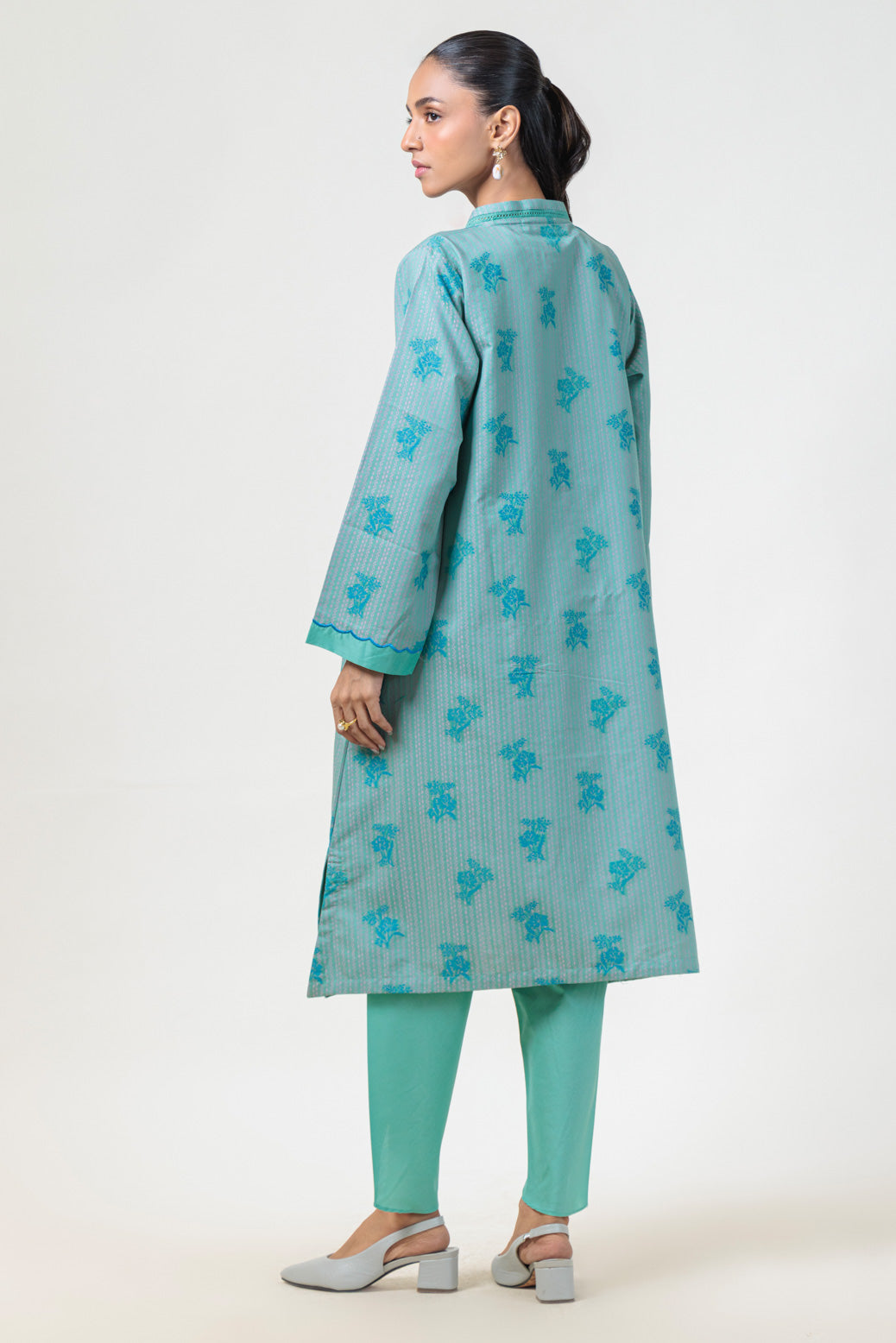 Bonanza Satrangi | Green Jacquard 2 Piece (WS5242P01) 16 Green