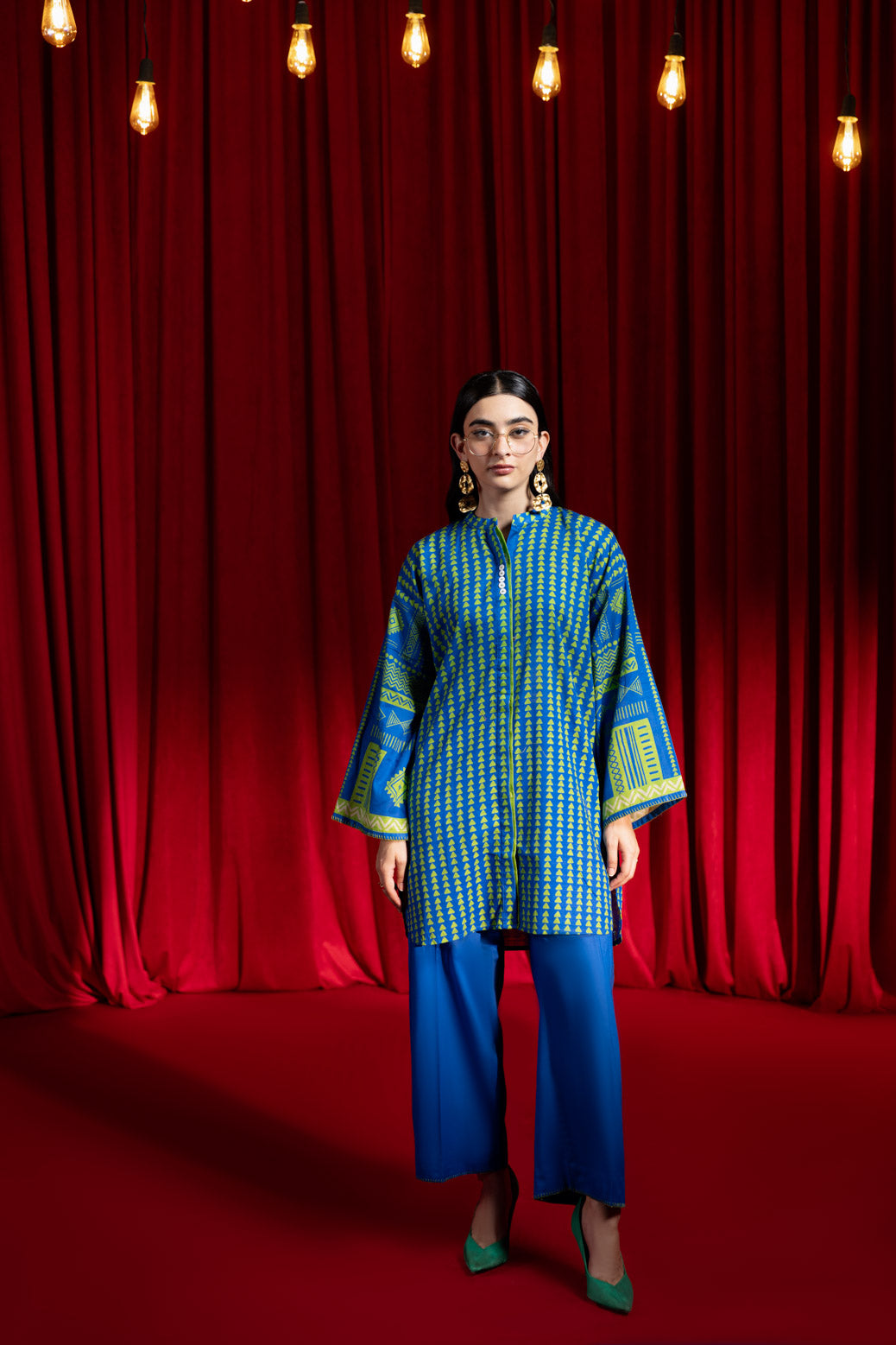 Bonanza Satrangi | Blue Cambric 2 Piece (WS6242P08) 12 Blue
