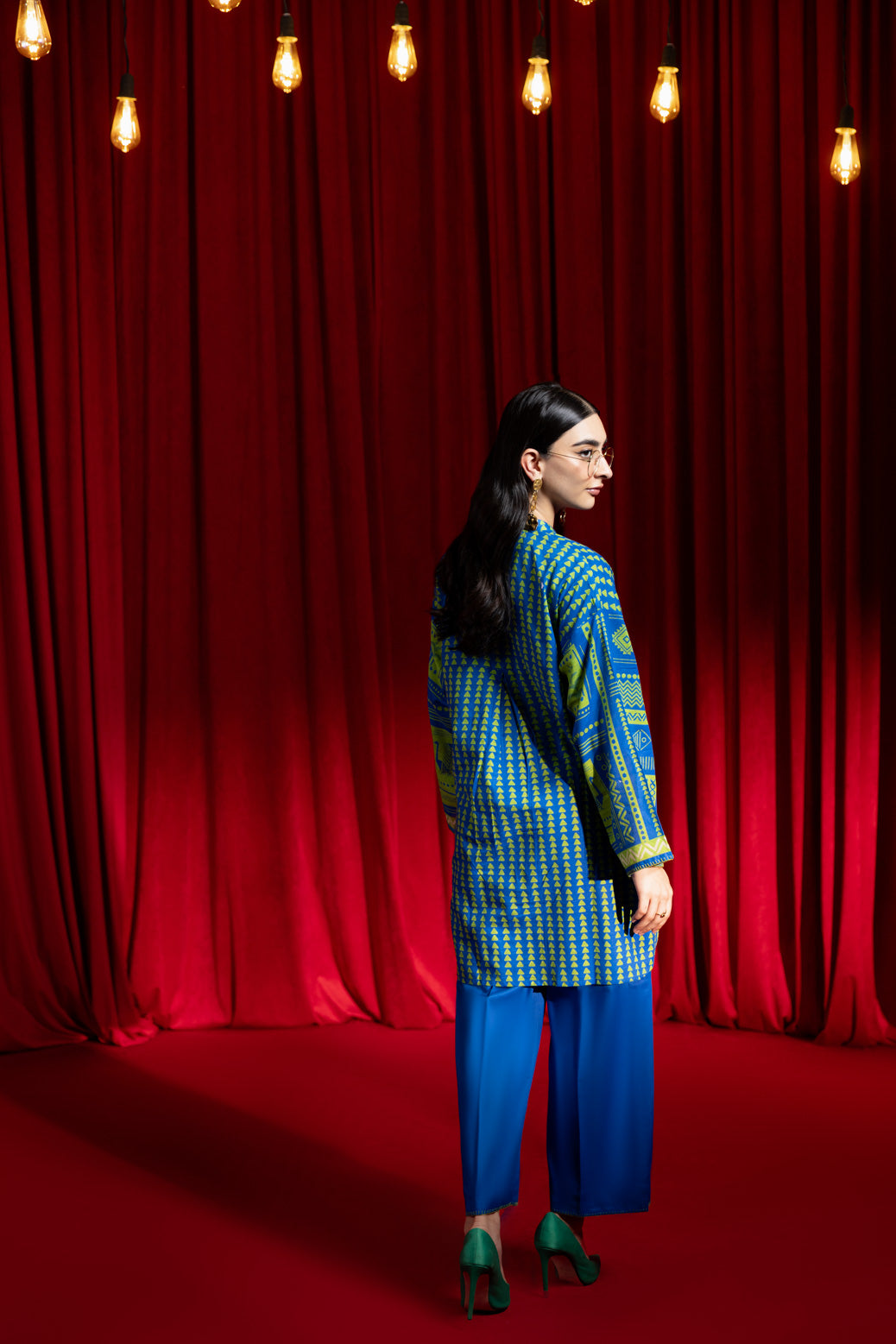 Bonanza Satrangi | Blue Cambric 2 Piece (WS6242P08) 14 Blue
