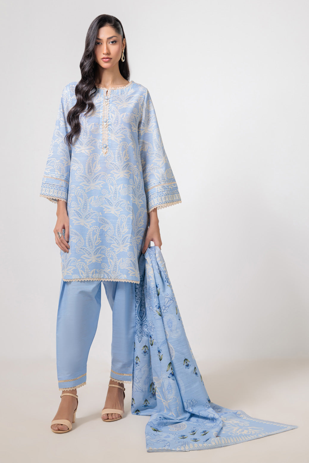 Bonanza Satrangi | Purple Khaddar 3 Piece (WS6243P40) 8 Purple