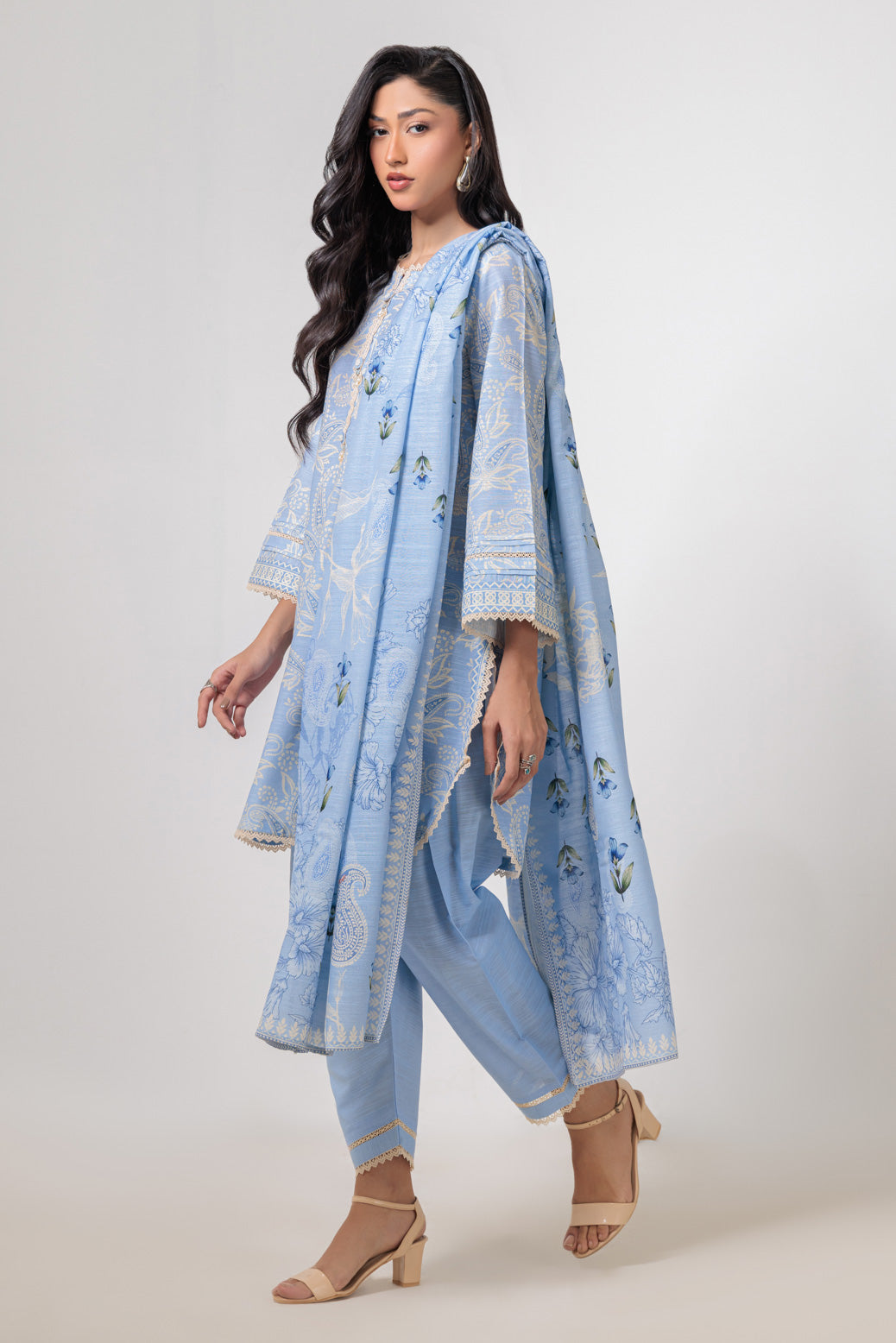 Bonanza Satrangi | Purple Khaddar 3 Piece (WS6243P40) 10 Purple