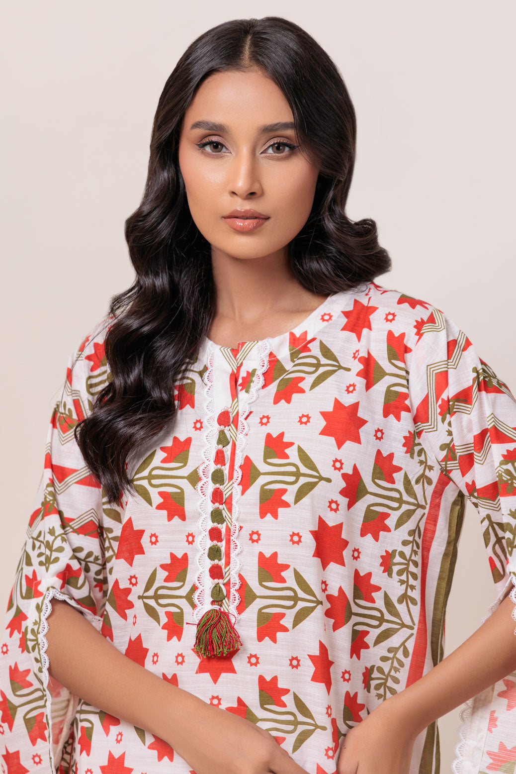 Bonanza Satrangi | O White Cambric 2 Piece (WS7242P11) 14 White