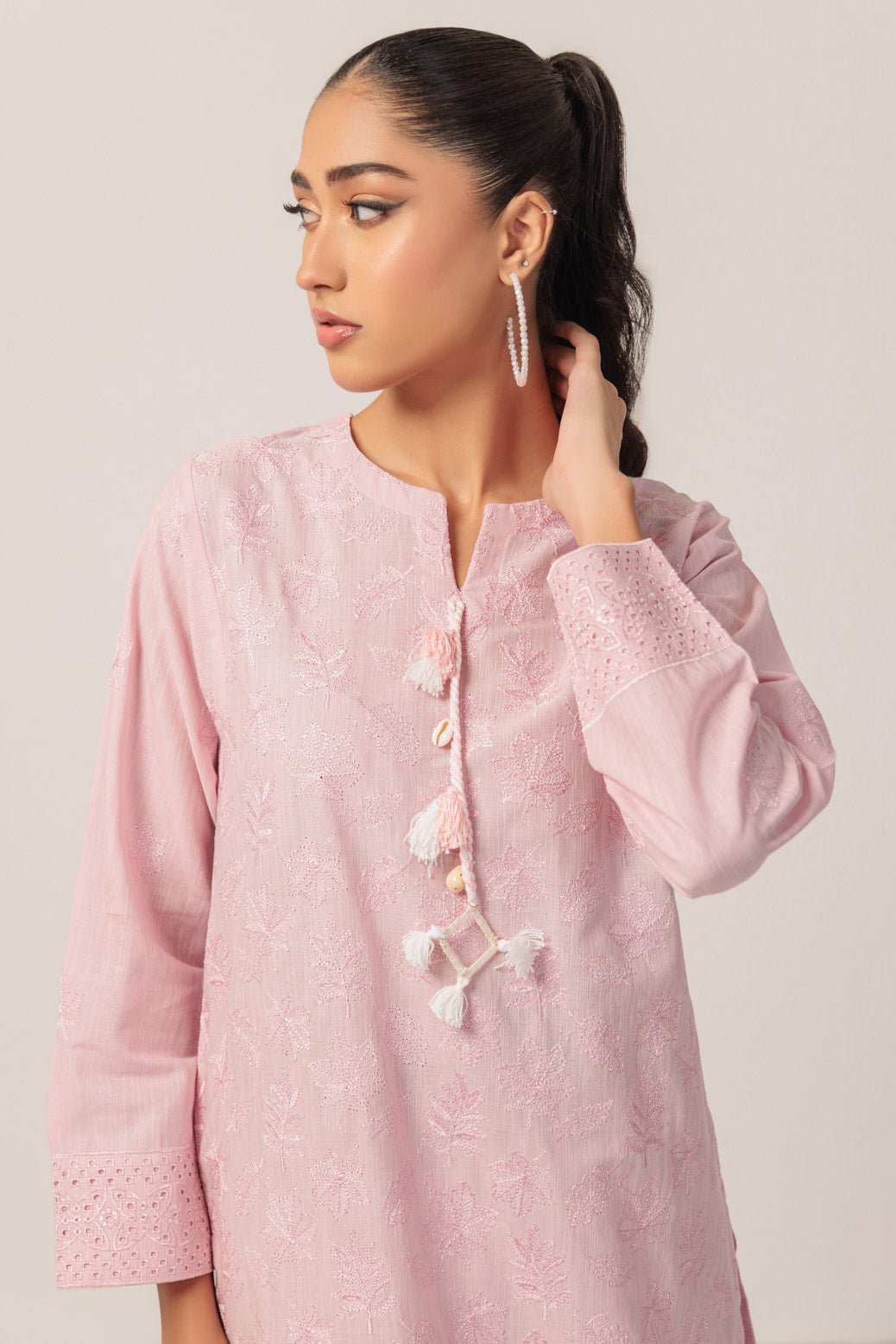 Bonanza Satrangi | Pink Khaddar 2 Piece (WS7242P22) 12 Pink