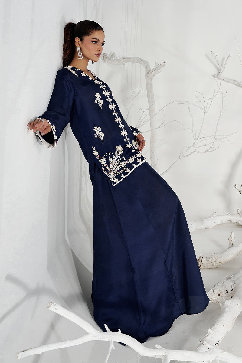 Wardha Saleem | Zimal Silk Edit | Lilia (Pure Raw-Silk)