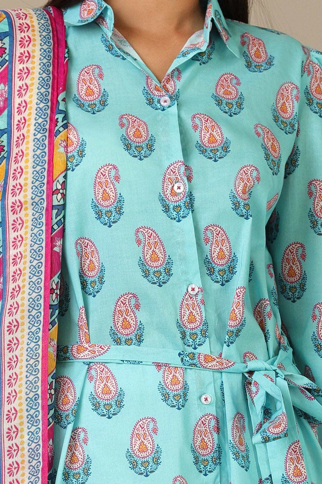 Zellbury | Unstitched 2 Piece Cambric | Shirt Dupatta - 0001