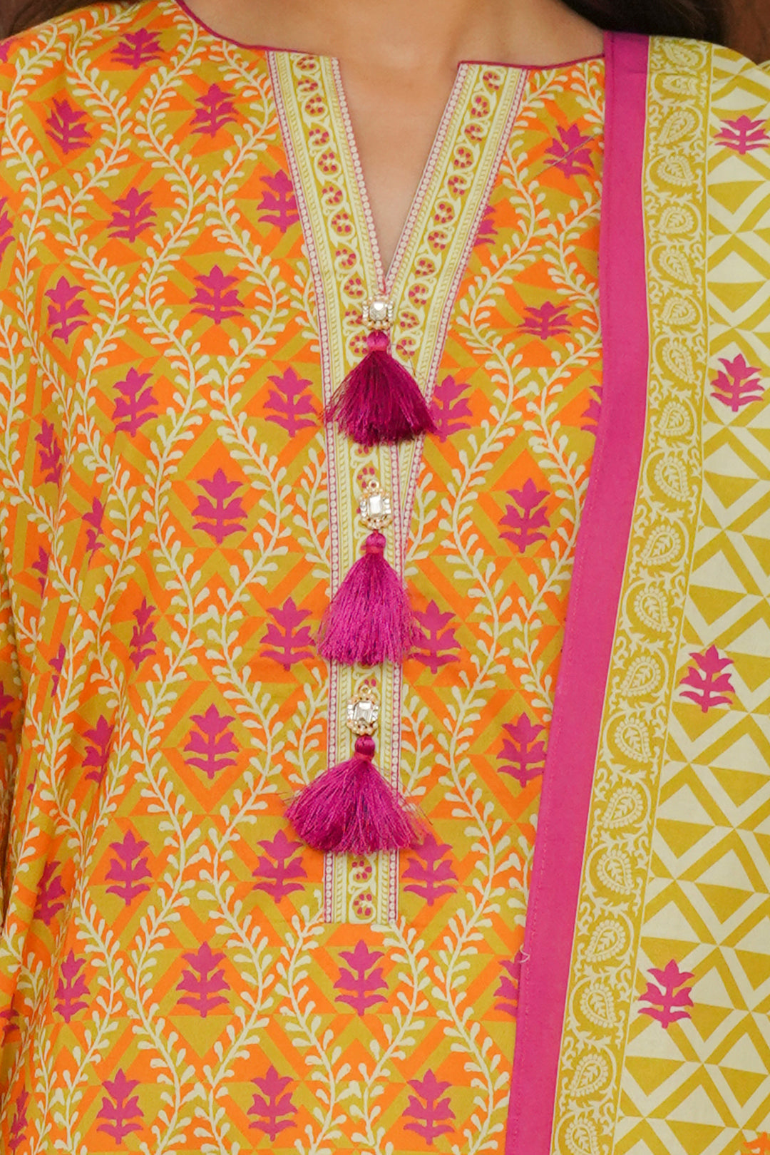 Zellbury | Unstitched 2 Piece Cambric | Shirt Dupatta - 0005
