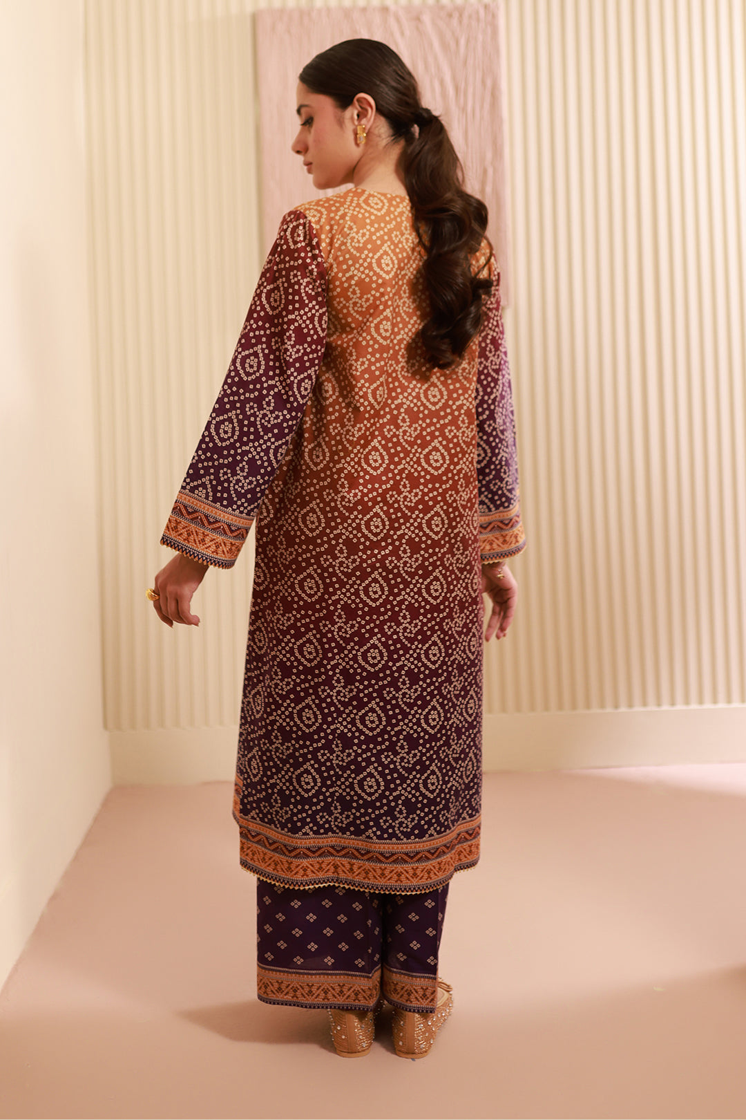 Zellbury | Unstitched 2 Piece Cambric | Shirt Shalwar - 0607