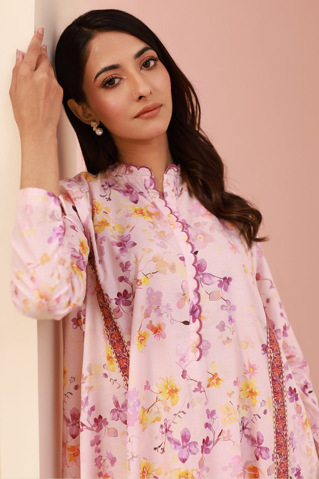 Zellbury | Unstitched 2 Piece Cambric | Shirt Shalwar - 0610 Default Title