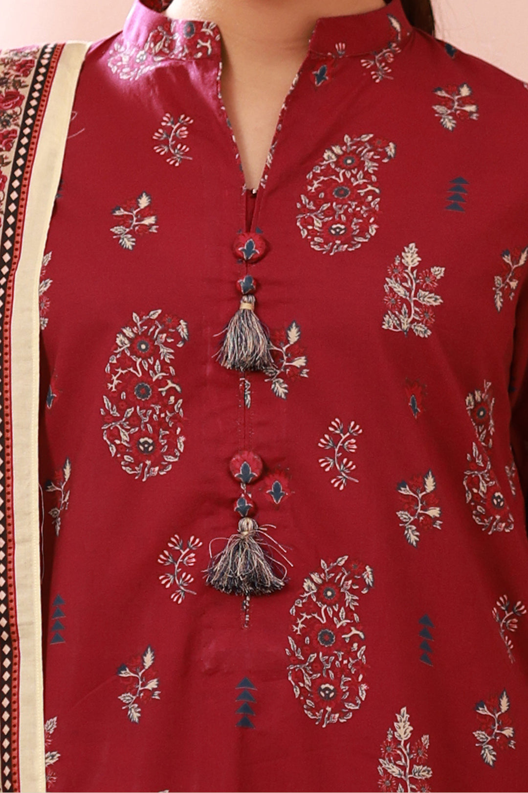 Zellbury | Unstitched 3 Piece Cambric | Shirt Shalwar Dupatta - 0625