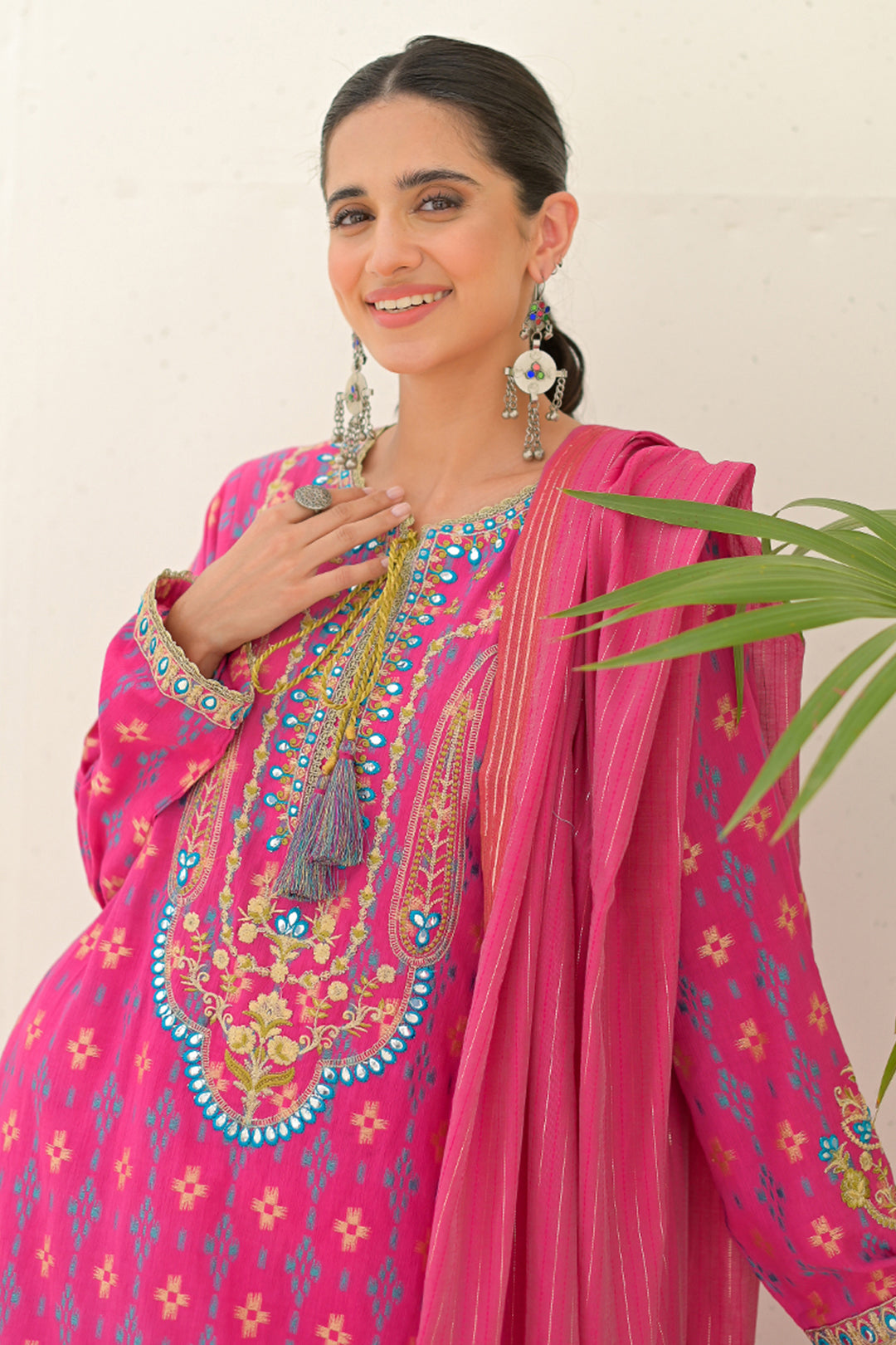 Zellbury | Unstitched 3 Piece Jacquard | Embroidered Shirt Shalwar Dupatta - 0289 Default Title